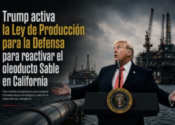 Trump activa la Ley de Producción para la Defensa para reactivar el oleoducto Sable en California