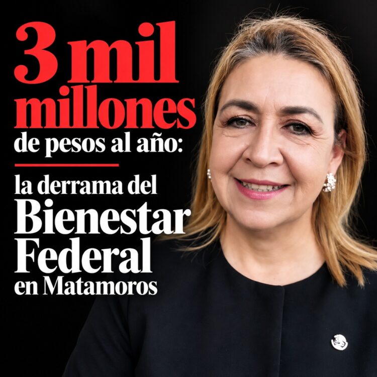mil millones de pesos al año: la derrama del Bienestar Federal en Matamoros