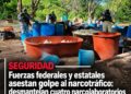 Fuerzas federales y estatales asestan golpe al narcotráfico: desmantelan cuatro narcolaboratorios en Michoacán y Guerrero