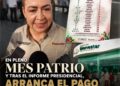 En pleno mes patrio y tras el Informe Presidencial, arranca el pago de Pensiones del Bienestar septiembre-octubre