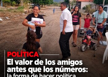 El valor de los amigos antes que los números: la forma de hacer política de Marte Alejandro