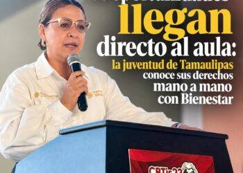 Las oportunidades llegan directo al aula: la juventud de Tamaulipas conoce sus derechos mano a mano con Bienestar