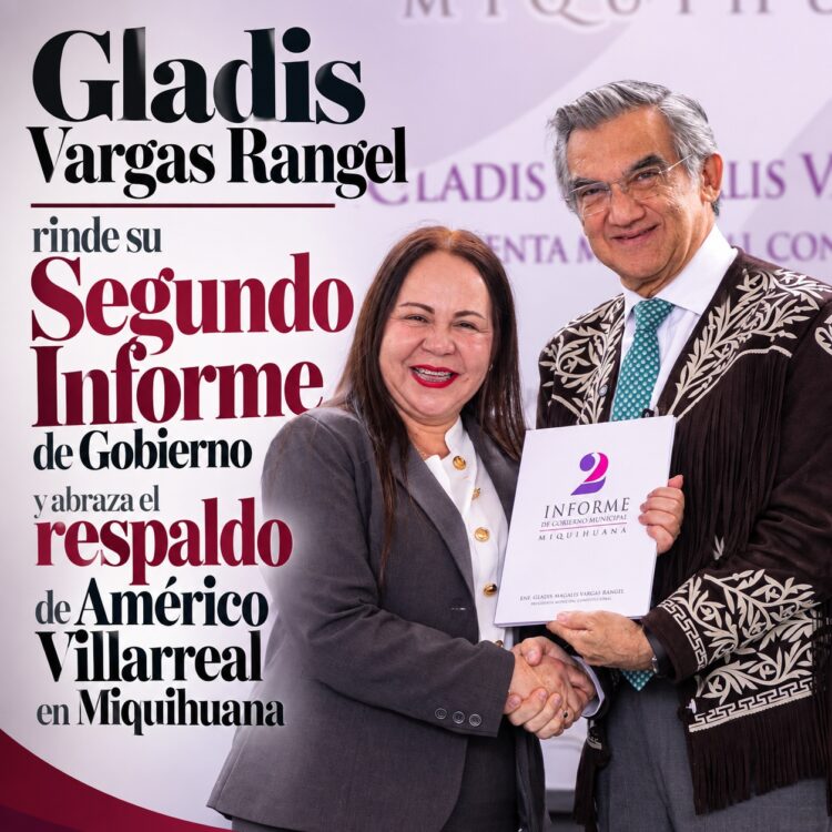 Gladis Vargas Rangel rinde su Segundo Informe de Gobierno y abraza el respaldo de Américo Villarreal en Miquihuana