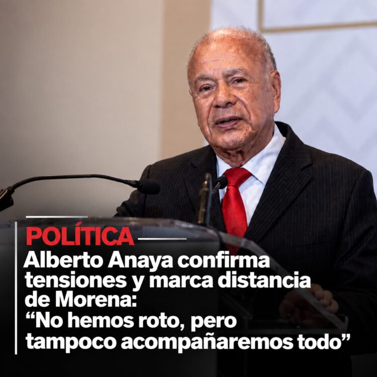 Alberto Anaya confirma tensiones y marca distancia de Morena: “No hemos roto, pero tampoco acompañaremos todo”