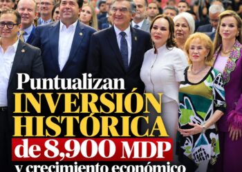 Puntualizan inversión histórica de 8,900 MDP y crecimiento económico en Nuevo Laredo