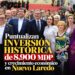 Puntualizan inversión histórica de 8,900 MDP y crecimiento económico en Nuevo Laredo