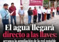 El agua llegará directo a las llaves: arranca la ampliación de la red potable en Conrado Castillo “La Maroma”