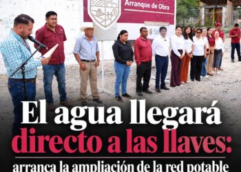 El agua llegará directo a las llaves: arranca la ampliación de la red potable en Conrado Castillo “La Maroma”