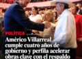 Américo Villarreal cumple cuatro años de gobierno y perfila acelerar obras clave con el respaldo federa